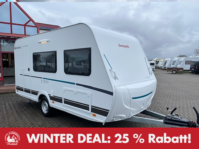 Dethleffs c'joy 420 QSH *Toiraumf.*Dynamic-P/Touring-P.*. Caravan-Center Kuhfuß
