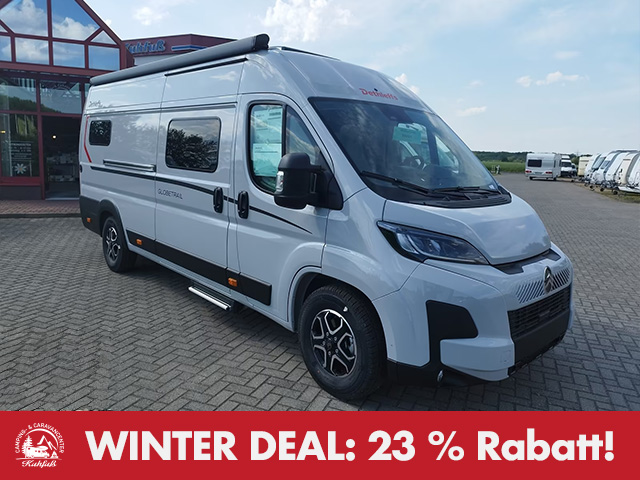 Dethleffs Globetrail 640 ES *Combi 6G:E* Ganzjahresreifen* Caravan-Center Kuhfuß